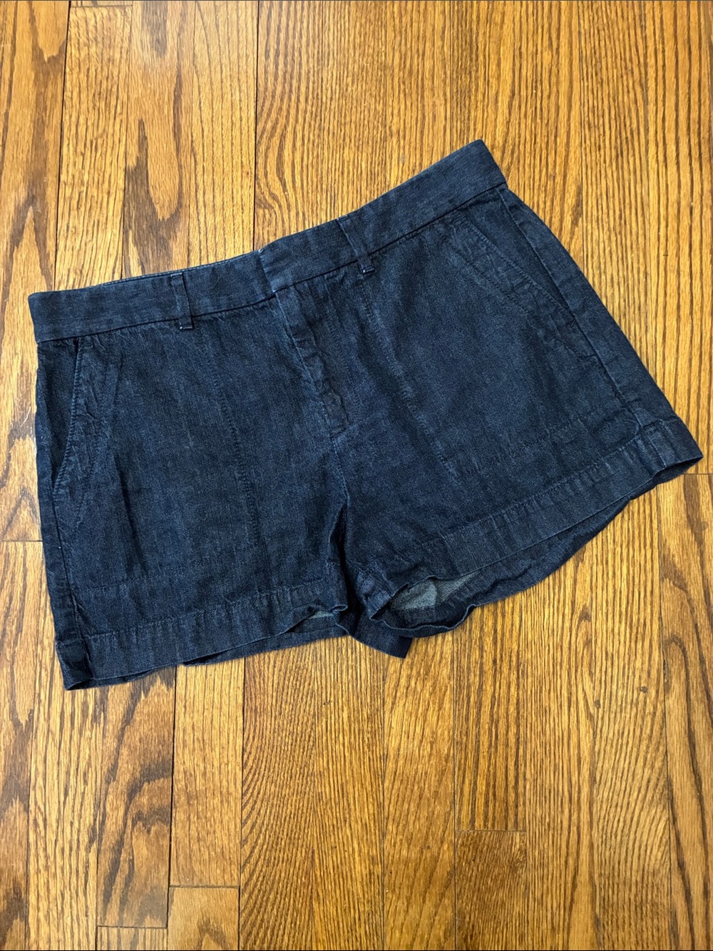LOFT dark wash Denim Jean Shorts size 6